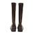W3071　TRACK SOLE LONG BOOTS5　BROWN　715018-0002