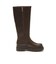 W3071　TRACK SOLE LONG BOOTS5　BROWN　715018-0002