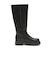 W3071　TRACK SOLE LONG BOOTS5　BLACK　715018-0001