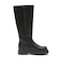 W3071　TRACK SOLE LONG BOOTS5　BLACK　715018-0001