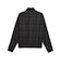 639061　M T7 RELAXED TARTAN WOVEN JKT　01BK　717910-0001