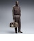 639061　M T7 RELAXED TARTAN WOVEN JKT　33CHOCOLATE F.　717910-0002
