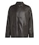 LC8120　U PLEATHER COAT(JP)　NIGHTBROWN　716499-0001