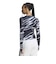 LH1951　W ADILENIUM BODY SHAPING TEE　BLACK　717752-0001