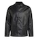 LC8119　U PLEATHER COAT(JP)　BLACK　716498-0001