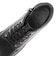 W8037　GL 6HOLE LACE UP 8　BLACK　715021-0001