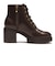 W8037　GL 6HOLE LACE UP 8　BROWN　715021-0002
