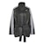 LH1945　W ADILENIUM PLEATHER JACKET　BLACK　717729-0001
