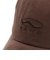 126K7160300　66 Logo Cord Low CAP　BROWN　714518-0002