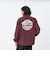 126K1092600　M World Wide Coach JKT　BURGUNDY　717839-0003