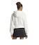 LC8124　W CROP ZIP HOODIE(SK)　CLOUDWHITE　716501-0001