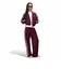 LG4300　W PLEATED VELOUR TT(MICRO PL)　SHADOWRED　716074-0001