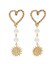 SUNNY MOTIF HEART CATCH ピアス
