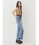 レースアップリボンビスチェ【セットアップ着用可能】
