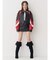 フェイクレザーベルトミニスカート【セットアップ着用可能】