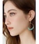 STONE HOOP ピアス