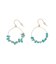 STONE HOOP ピアス