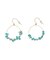 STONE HOOP ピアス