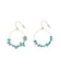STONE HOOP ピアス