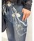 フェイクグラフィックワイドパンツ