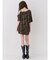 ラインストーンワンショルグラフィックトップス