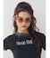 MOON BABE ロゴクロップドTシャツ