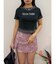 MOON BABE ロゴクロップドTシャツ