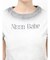 MOON BABE ロゴクロップドTシャツ