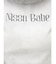 MOON BABE ロゴクロップドTシャツ