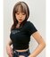 レタリングシンプルショートTシャツ