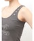ラインストーンロゴタンクトップ