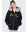 オーバーサイズ ZIP UPフーディー