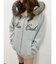 オーバーサイズ ZIP UPフーディー