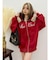 オーバーサイズ ZIP UPフーディー