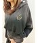 ピグメントクロップドパーカー