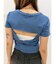 バックオープンクロップドＴシャツ