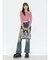 フェイクファーボストンBAG