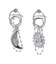 SUNNY BALL CHAIN ピアス