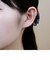 [ セカンドピアス] Ptホワイトサファイヤピアス