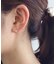 [ セカンドピアス] K18キュービックピアス(小)