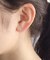 【WEB限定】[ セカンドピアス] K18タンザナイトピアス