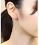 [ セカンドピアス] Ptダイヤモンドピアス0. 08ct