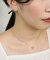 [ 誕生花ジュエリー] 10月キンモクセイネックレス