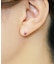 [ セカンドピアス] K18ルビーピアス( Φ3mm)