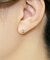 [ セカンドピアス]プラチナ　ミラーボールピアス( Φ5mm)