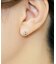 [ セカンドピアス]プラチナ　ミラーボールピアス( Φ5mm)