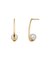 【 Palette】K18・K10タンスイパールアーチベースピアス( YG)