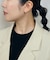 プラチナ ダブルツイストフープピアス