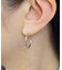 【 Solo Pierce】K14/K10シームパイプフープハーフピアス20( ＷＧ)