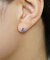 [ セカンドピアス] Ptリリィカットブルークォーツピアス